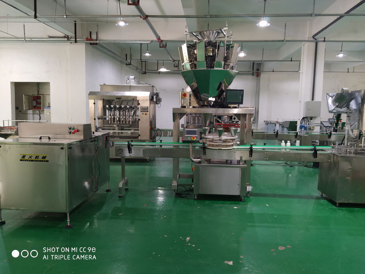 顆粒灌裝生產(chǎn)線(xiàn)